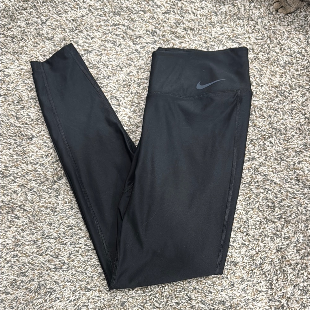 Nike High Waisted Full Length Black Leggings